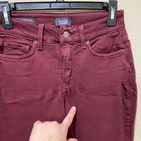 🔴 NJDJ Marilyn straight jeans size 6 petite - Picture 6 of 6